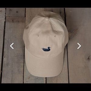 Southern Marsh Signature Hat - Tan with Navy Duck